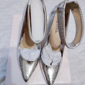 Silver heels